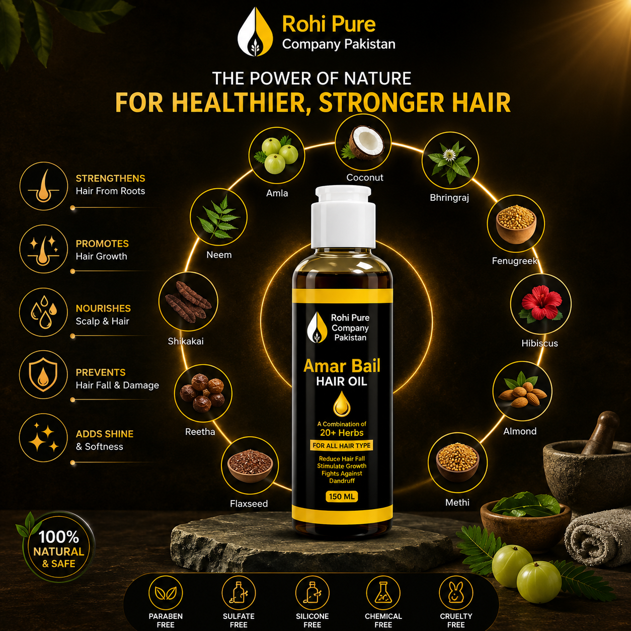 Amar Bail - Hair Oil (150ml)